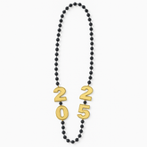 2025 New Year's Eve Celebration Bead Necklace